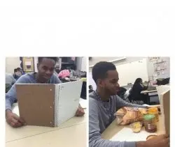 When your teacher thinks your studying