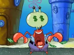 Mr Krabs money