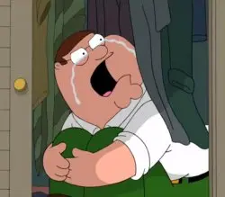 peter griffin crying