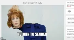 Can't even return it!