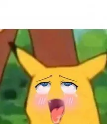 Pikachu hentai face