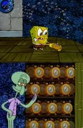 Spongebob vs Squidward Alarm Clocks