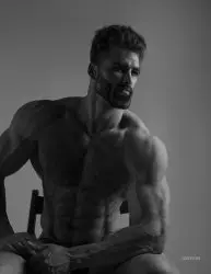 Giga Chad Meme Template