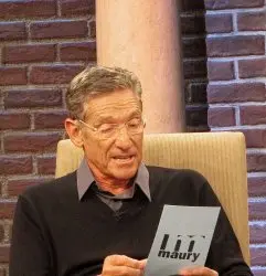 Maury Povich reads the polygraph results