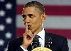 Obama Shhhhh