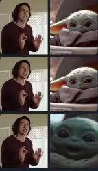 Kylo Ren teacher Baby Yoda to speak