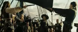Pirates of the Caribbean gun pointing