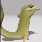 Dancing Lizard GIF Template