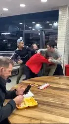 Cafeteria fight