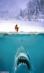 ice fishing