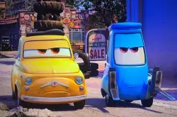 PIXAR Cars Grumpy Guido & Luigi
