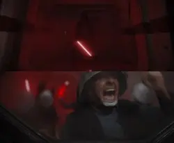 Darth Vader vs Rebel