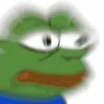 Pepe sweating GIF Template