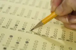 MCQ exam test multiple choice