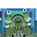 Mr Krabs Sick GIF Template