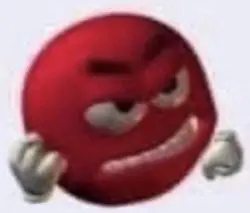 Angry Red Emoji
