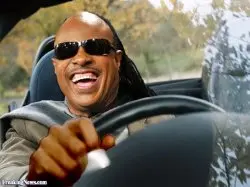 Stevie Wonder Driving
