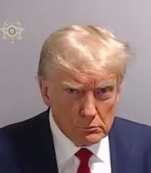 Donald Trump Mugshot Meme Template