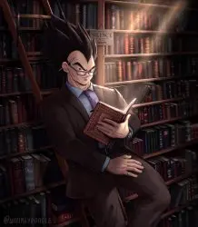 Librarian Vegeta