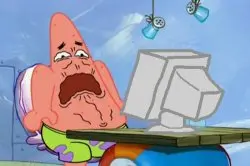 Patrick Star Internet Disgust