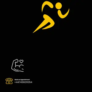 An Advertisement For Sports Massage Therapy Shows A Man Laying On The Ground