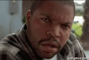 A Close Up Of A Man 'S Face With The Website Gifwave.Com Visible