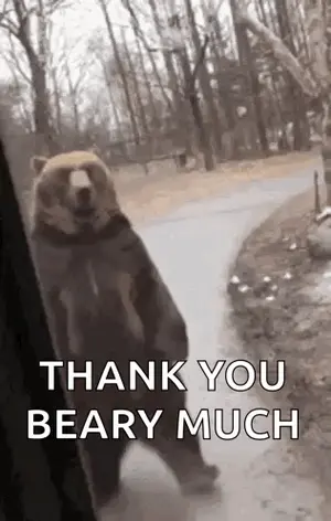 A Brown Bear Is Standing On Its Hind Legs In A Zoo Enclosure .
