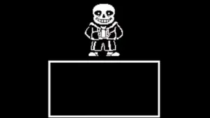 Sans Is The Easiest Enemy In This Video Game And Can Only Deal 1 Damage .