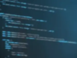 Intense Coding Session Is Written On A Computer Screen