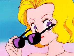 A Cartoon Of A Woman Talking On A Cell Phone With The Words Deal With Below Her