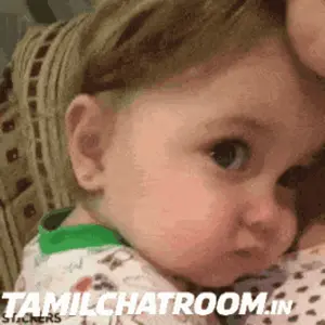 A Baby Is Being Held In A Woman 'S Arms With The Words Tamilchatroom.In Written Below It