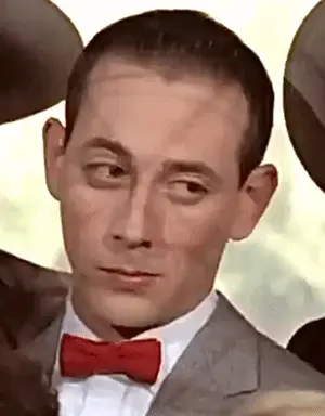A Man In A Suit And Bow Tie Is Looking At The Camera .