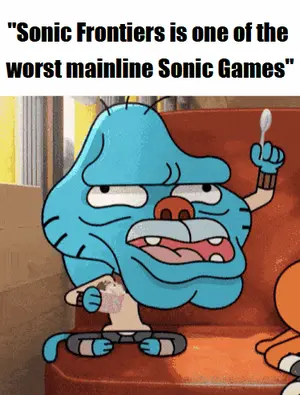 Sonic Frontiers Is One Of The Worst Mainline Sonic Games According To Gumball
