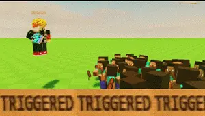 A Screenshot Of A Video Game Called Triggered Triggered Trigger