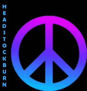 A Colorful Peace Sign With The Words Peace Love Music Below It