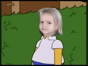 A Little Girl In A Homer Simpson Costume Is Standing In A Grassy Field