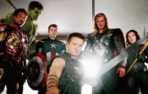 A Group Of Avengers Posing For A Picture Including Captain America And Thor