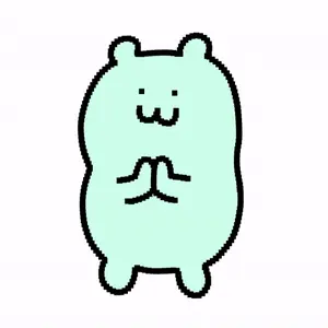 A Pixel Art Drawing Of A Hamster With The Number 3 On It