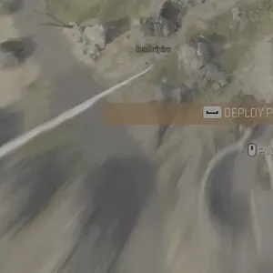 An Aerial View Of A Field With The Words Deploy Pin On The Bottom Left