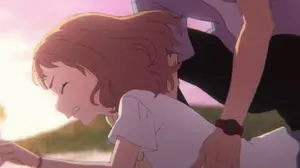 A Man Is Holding A Girl In His Arms While She Looks At Something