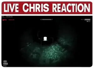 A Sign That Says Live Chris Reaction On Top Of A Brick Wall