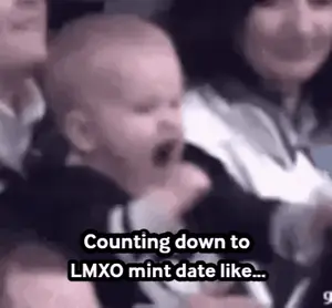 A Baby Is Crying In A Crowd And Says Counting Down To Lmxo Mint Date Like ...
